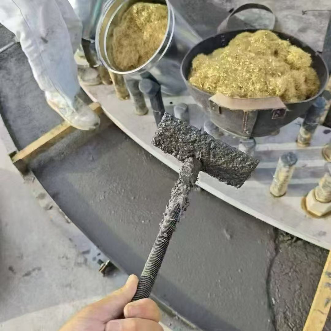 旬邑C120钢纤维高强无收灌浆料 轧机压缩机汽轮机发电机锻压设备底座灌浆材料